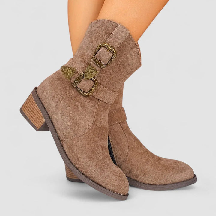 Rosa | Bottines Western Orthopédiques