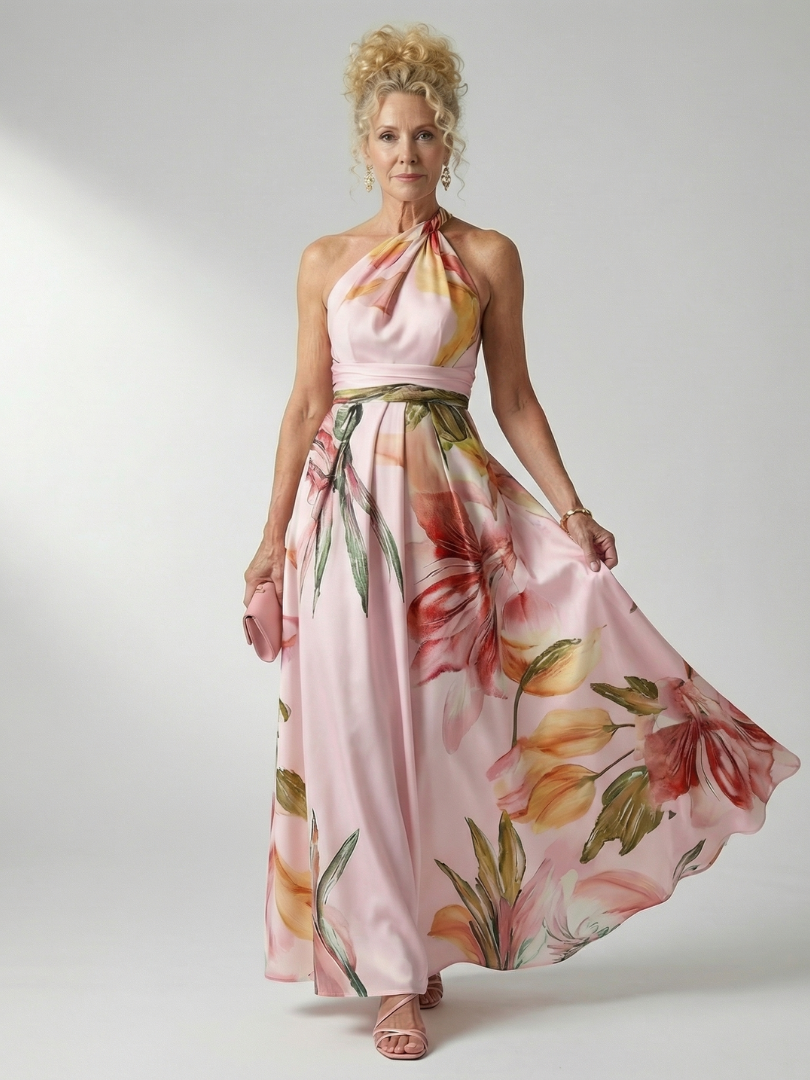 Maison Élise | Robe Maxi Fleurie Légère Amiel
