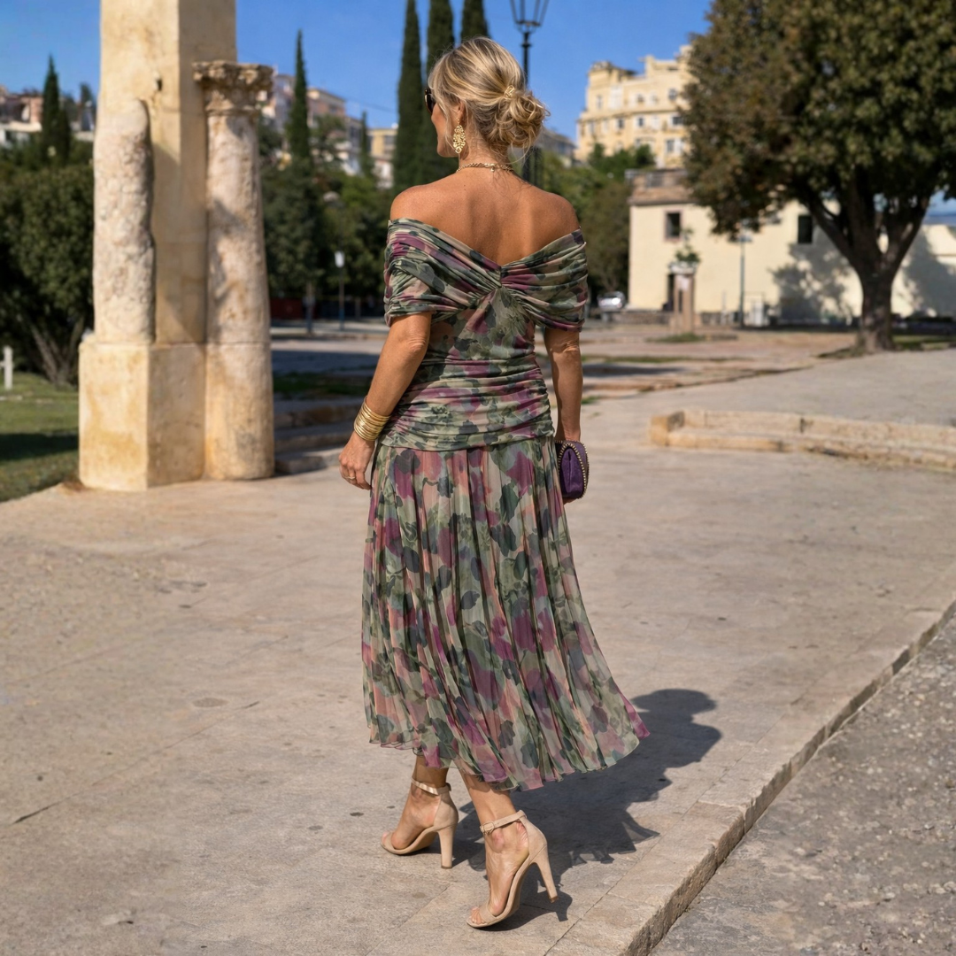 Mikaela | Robe Longue Élégante