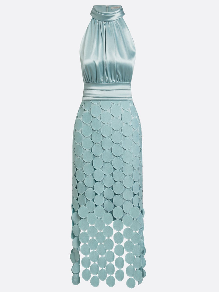 Céline | Robe Midi Élégante de Cérémonie