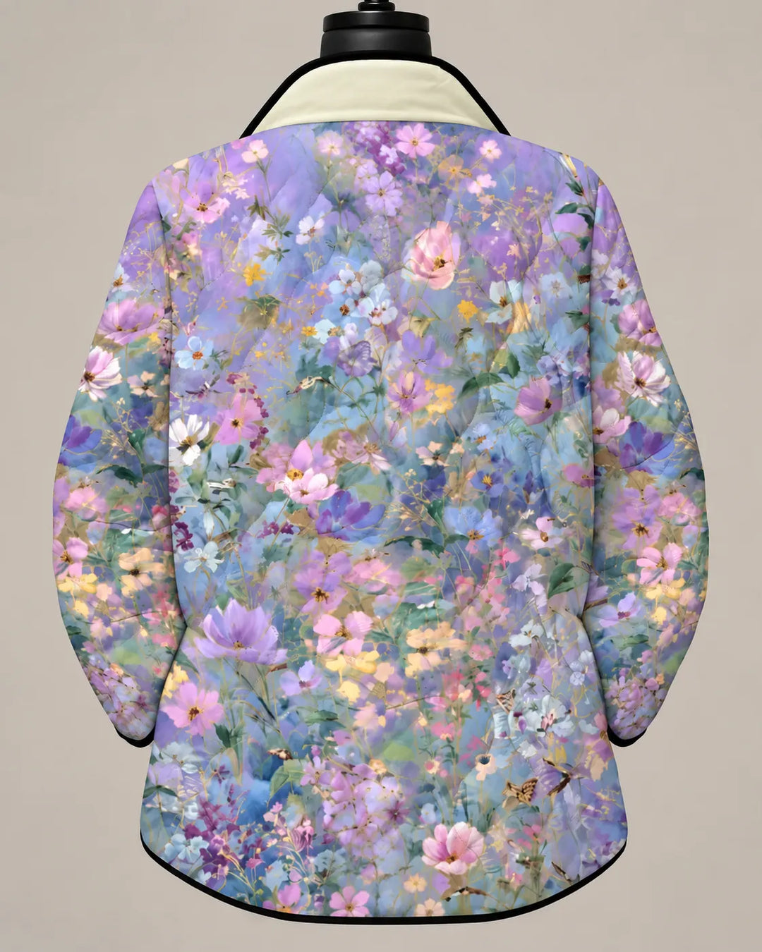 Vivienne | Veste Matelassée Fleurs des Prés