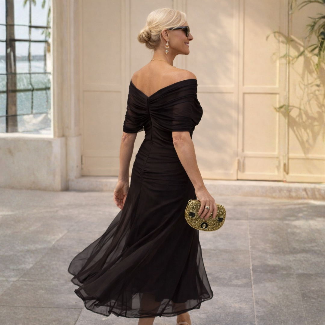 Mikaela | Robe Longue Élégante