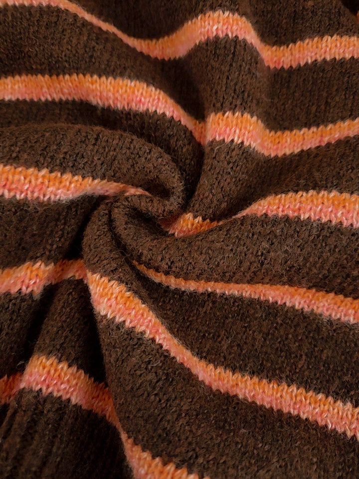 Mabel | Cardigan Rayé en Maille