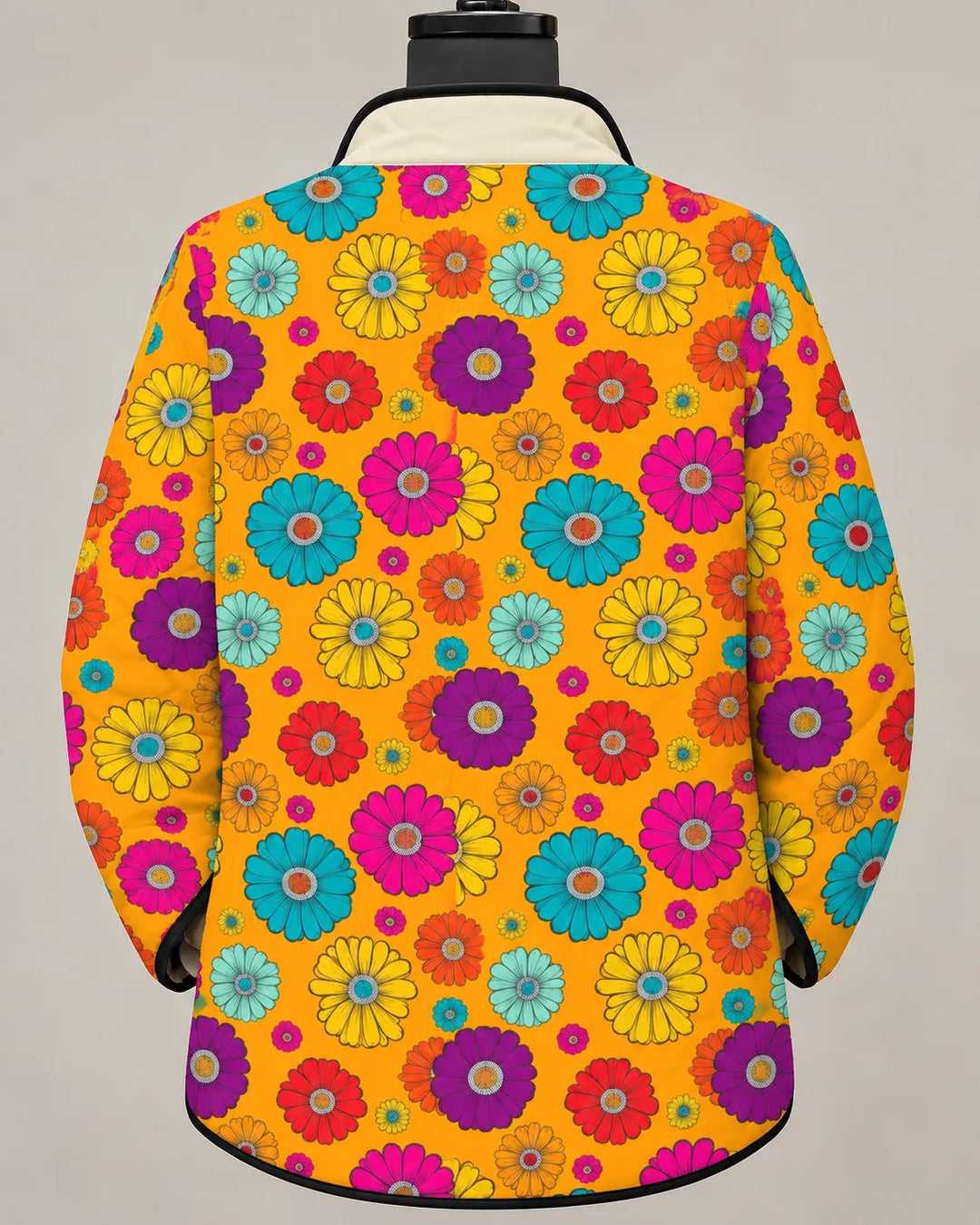 Marigold | Veste Imprimé Fleuri Joyeux