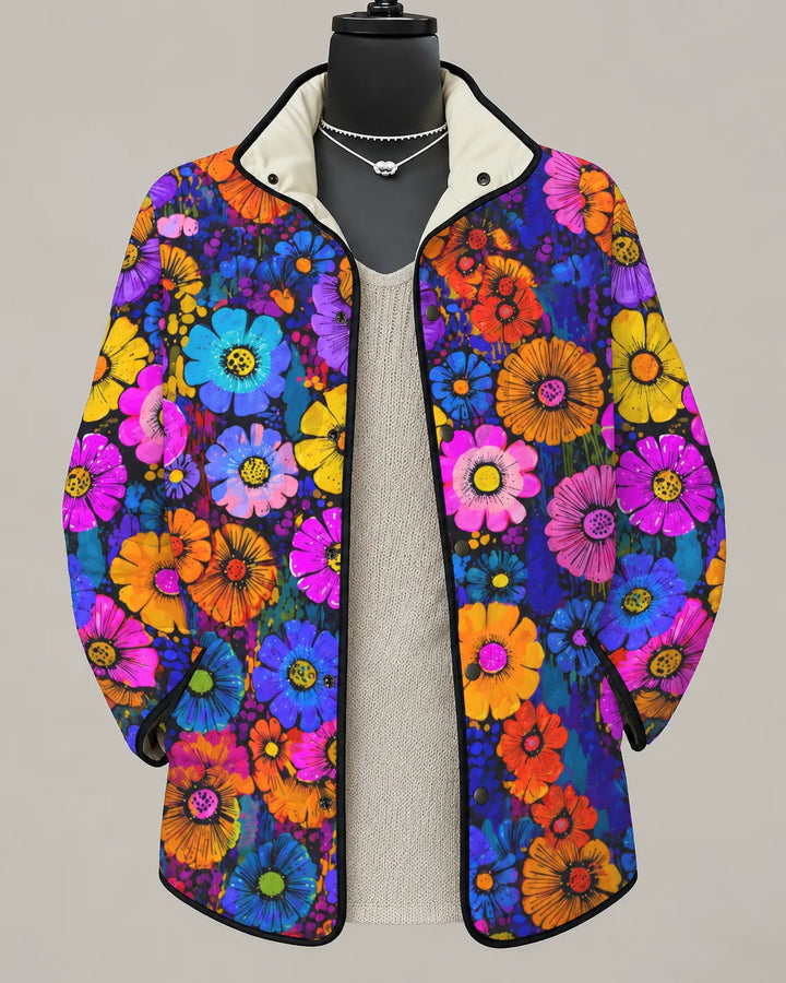 Elowen | Veste Matelassée Patchwork