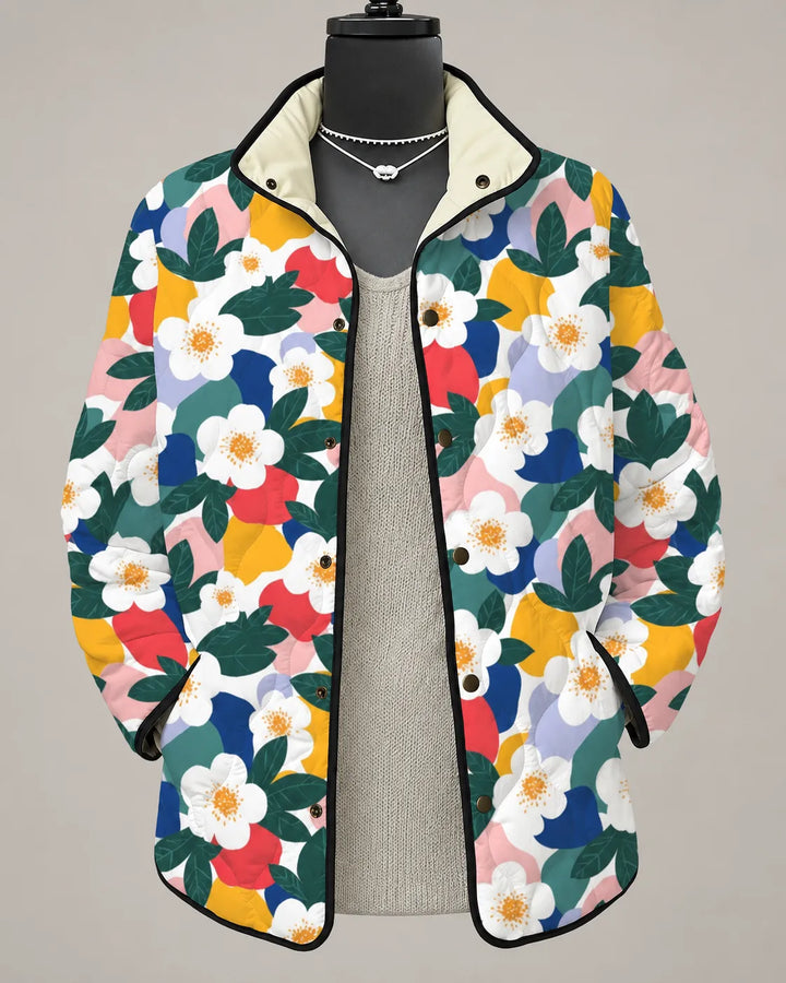Elowen | Veste Matelassée Patchwork