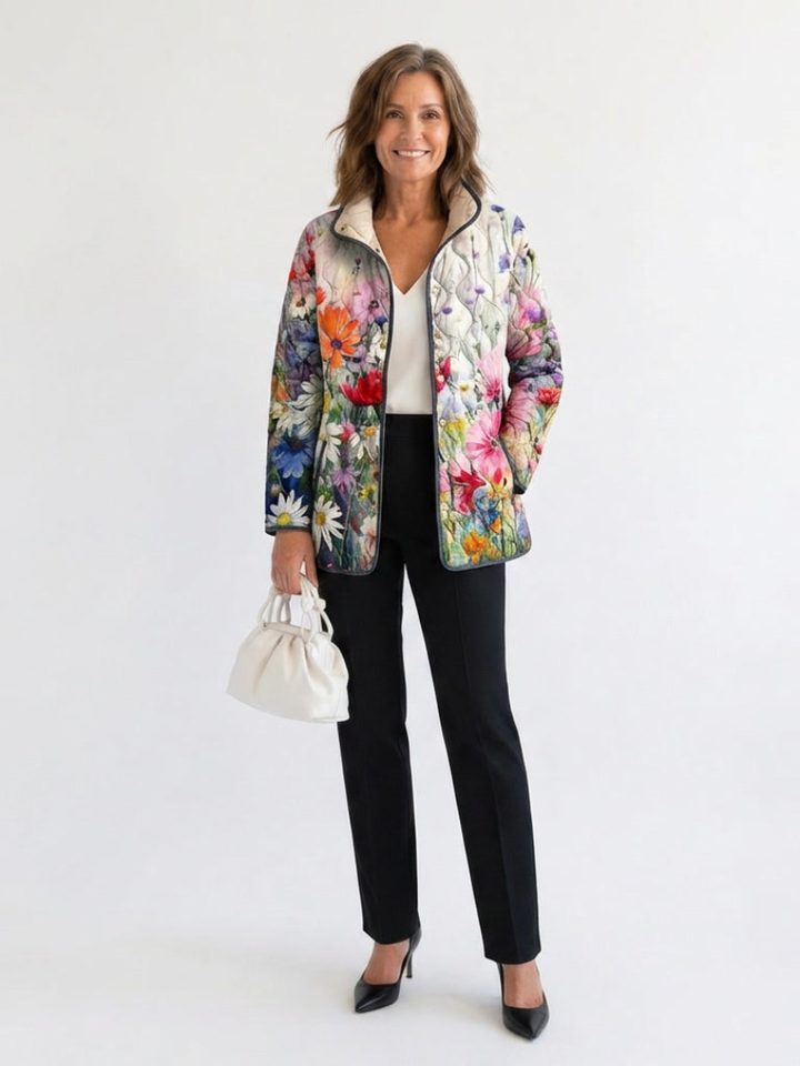 Veste Matelassée Fleurs des Champs Manon