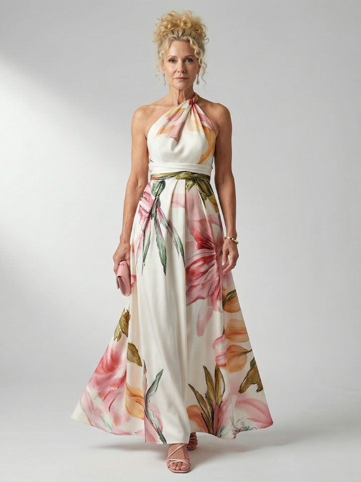 Maison Élise | Robe Maxi Fleurie Légère Amiel
