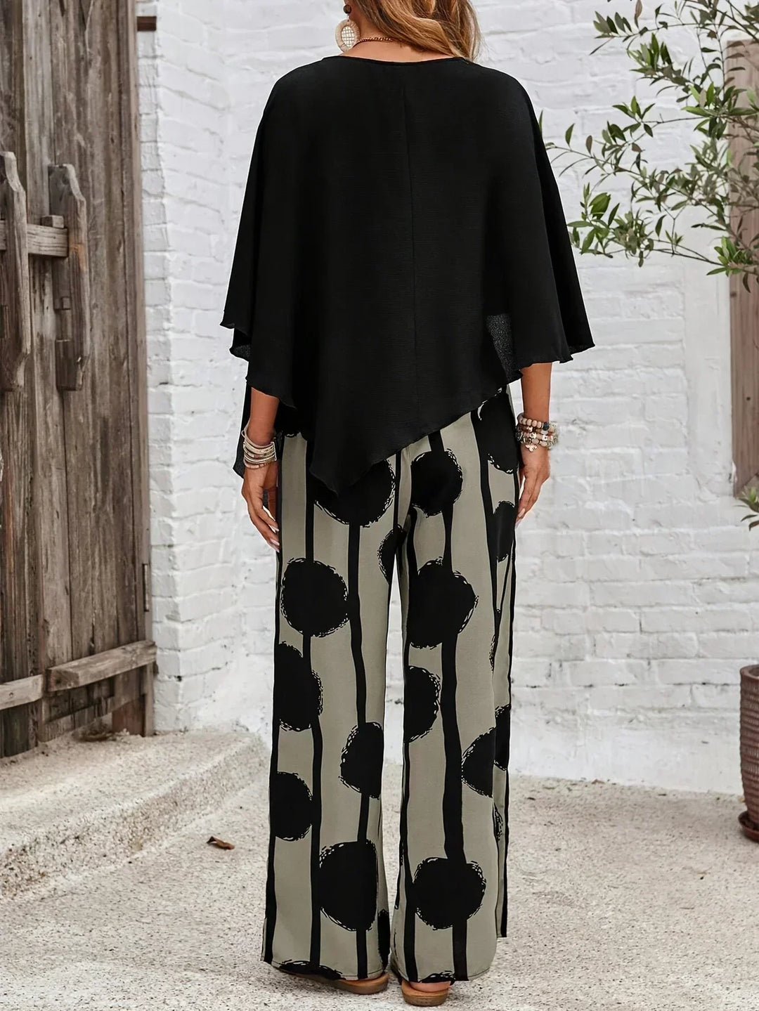 Kalliope | Ensemble Deux Pièces Confortable à Taille Élastique