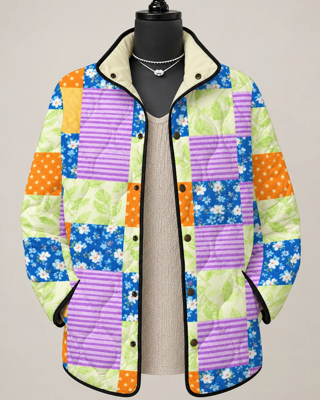 Rosalie | Veste Imprimé Léopard Doux