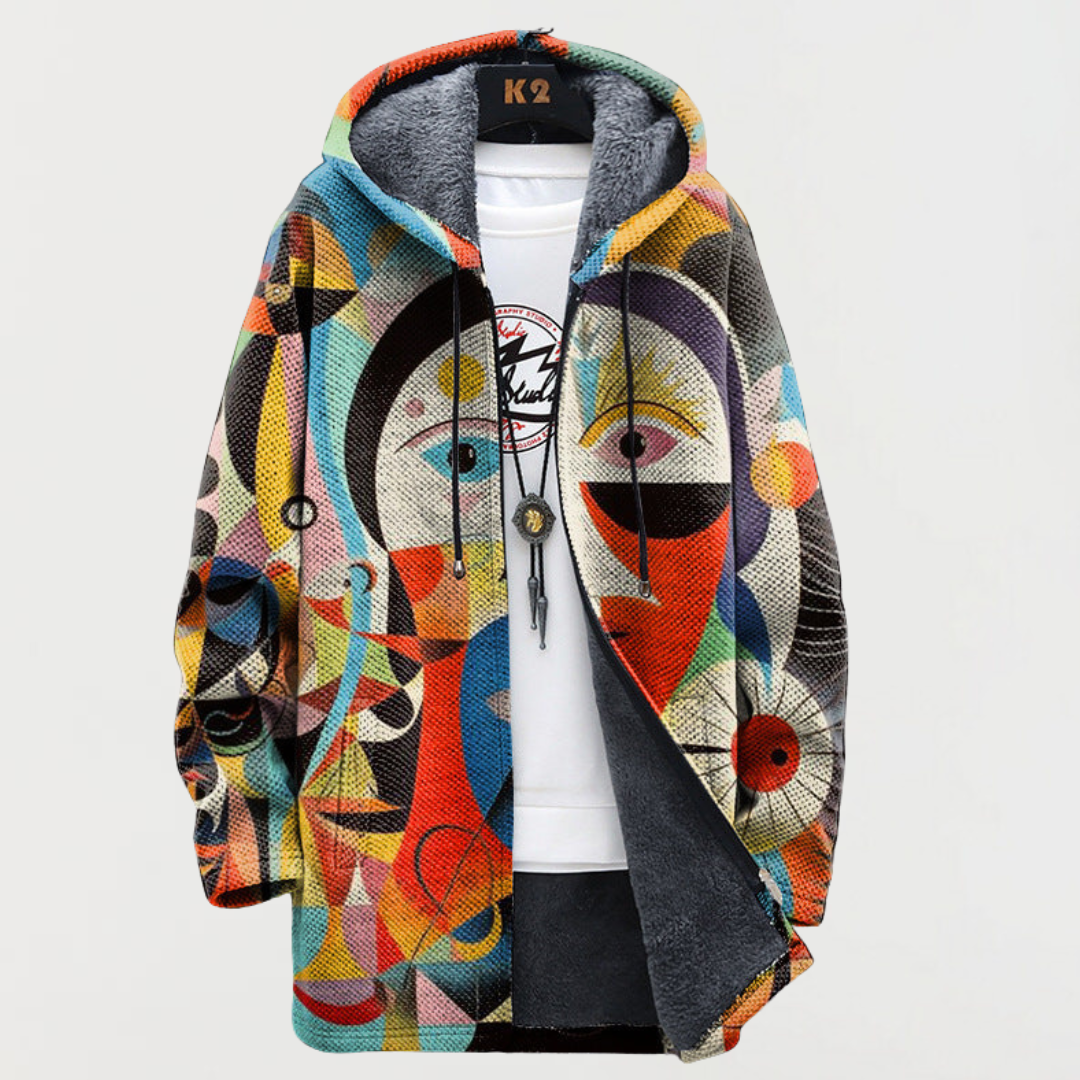 Morgan | Manteau avec Motif Abstrait