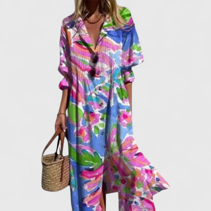 Viona | Robe bohème élégante