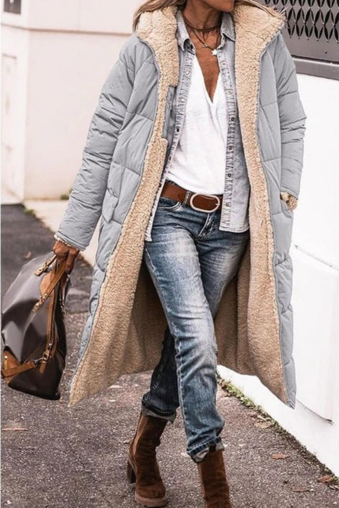 Laluna - Manteau réversible polyvalent