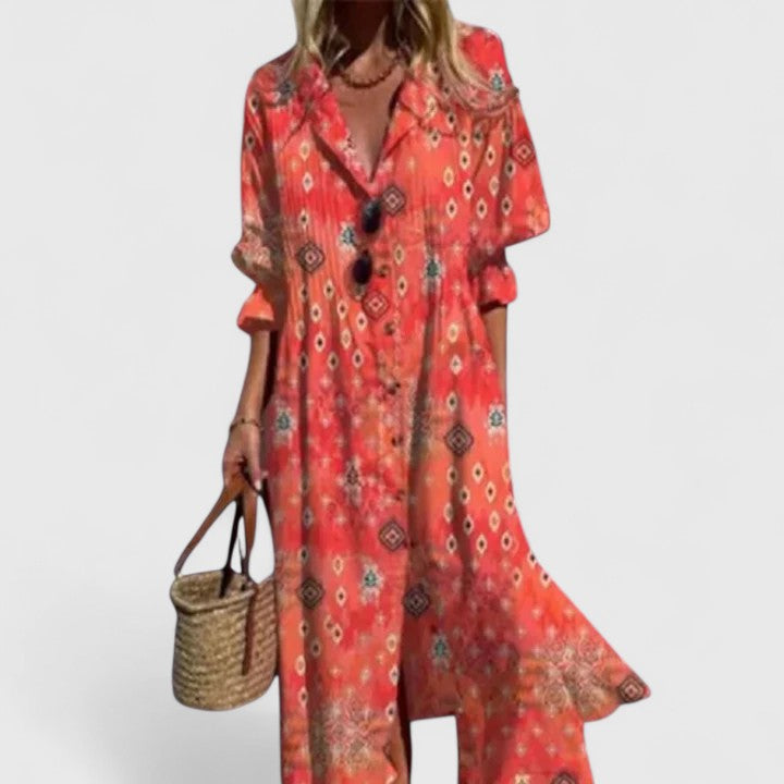Viona | Robe bohème élégante