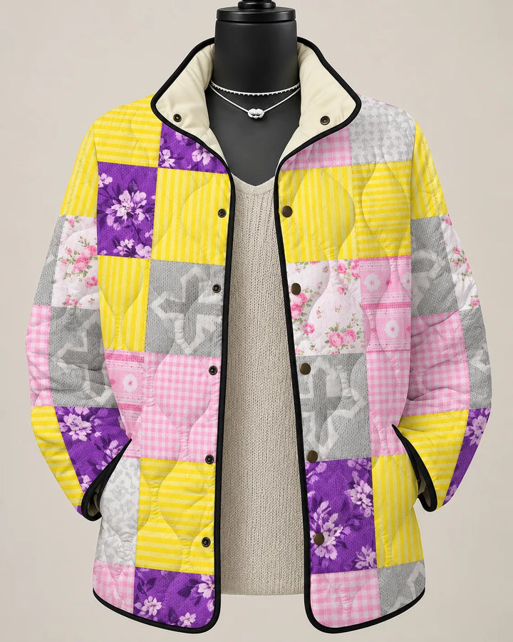 Eliana | Veste Imprimé Botanique Moderne