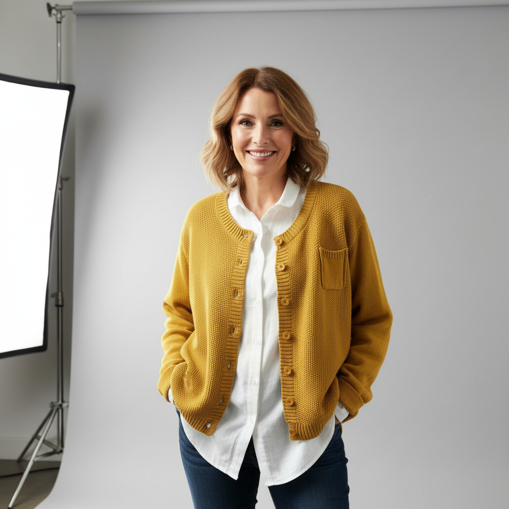 Berlinda | Cardigan en Maille Douillet
