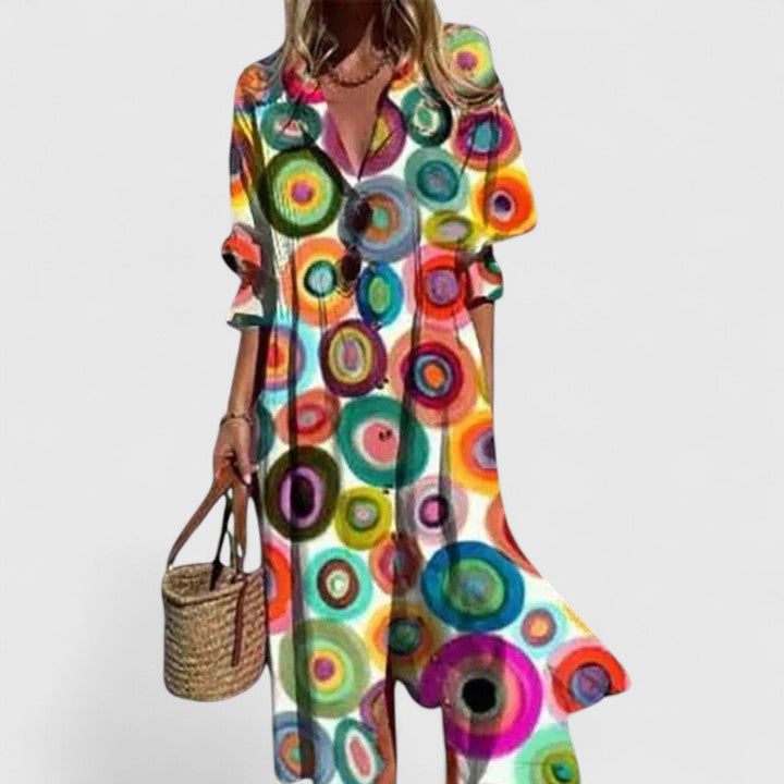 Viona | Robe bohème élégante