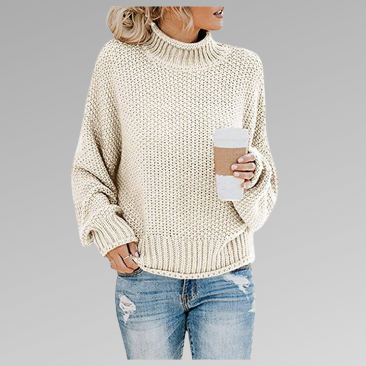 Pull Col Roulé Grosse Maille Juliette