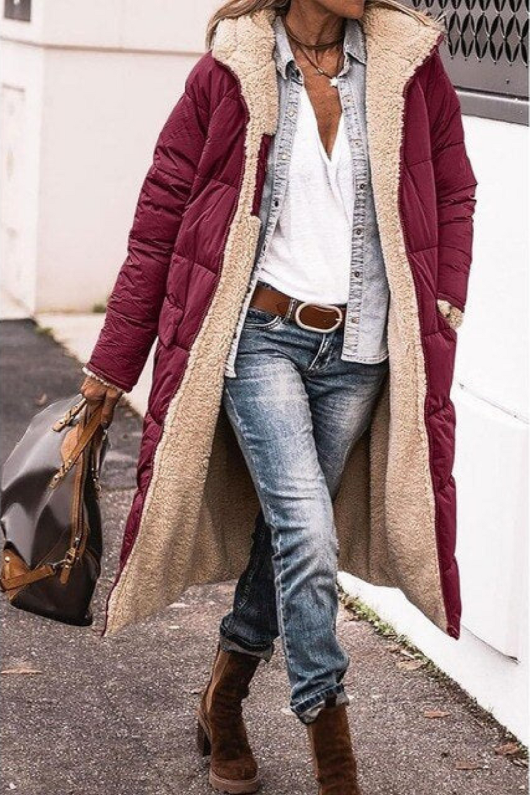 Laluna - Manteau réversible polyvalent