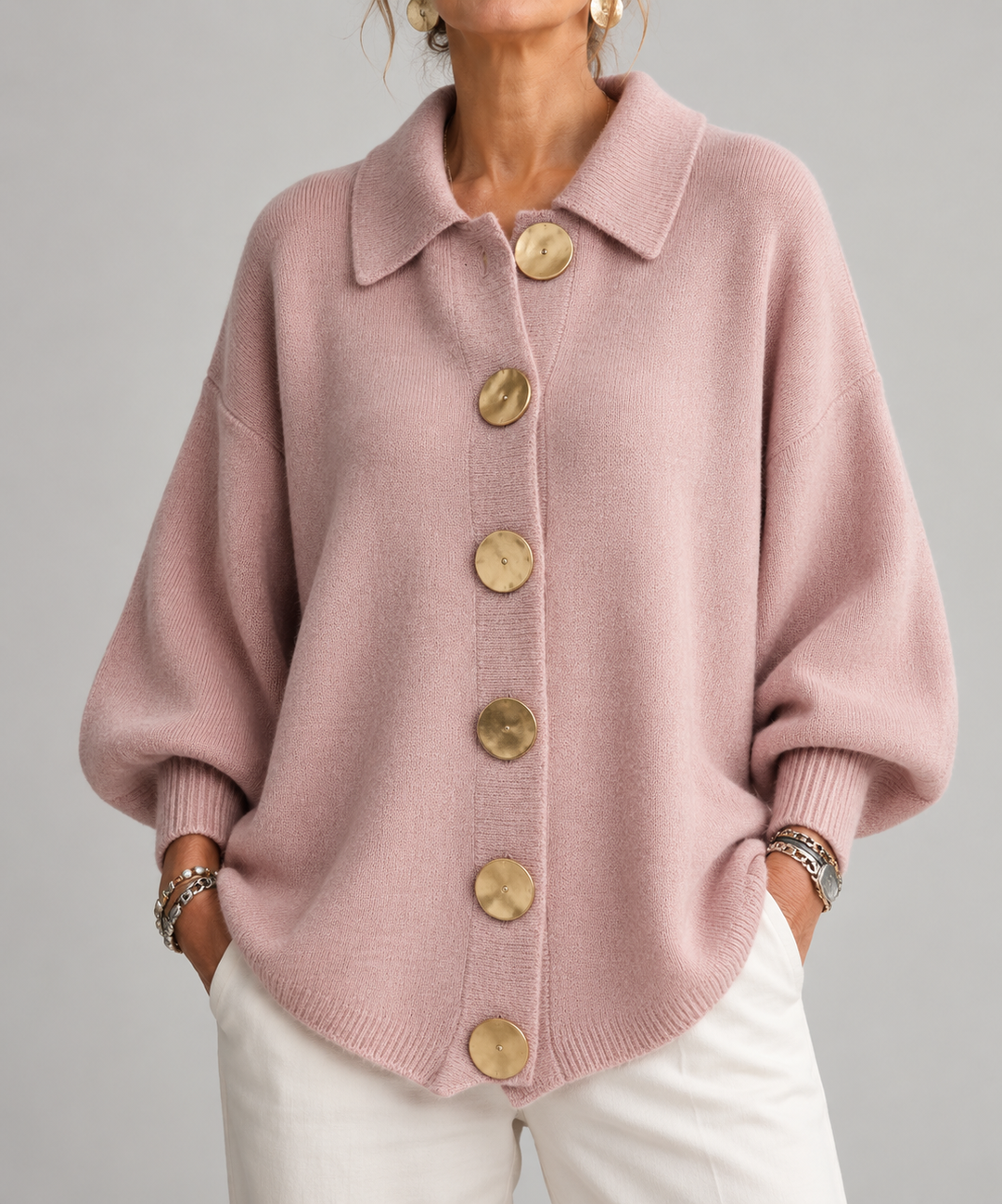 Ardelle | Cardigan Oversize à Col