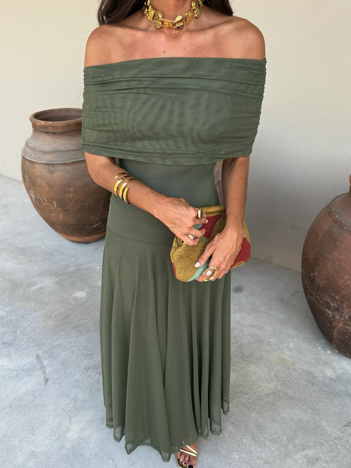 Robe Élégante Simba en Tulle de Soie - Maison Élise