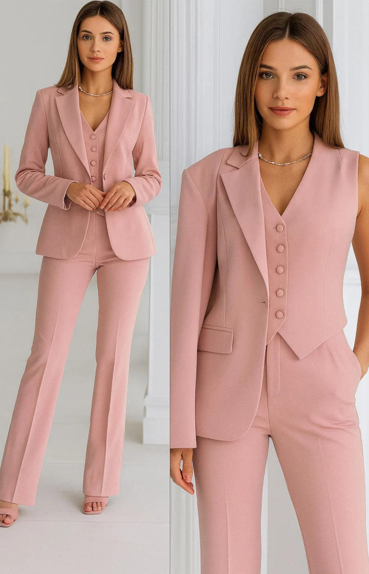 Cherry | Ensemble Élégant Trois Pièces