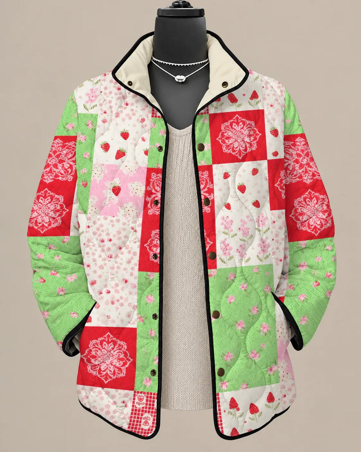 Rosalie | Veste Matelassée Jardin Doux