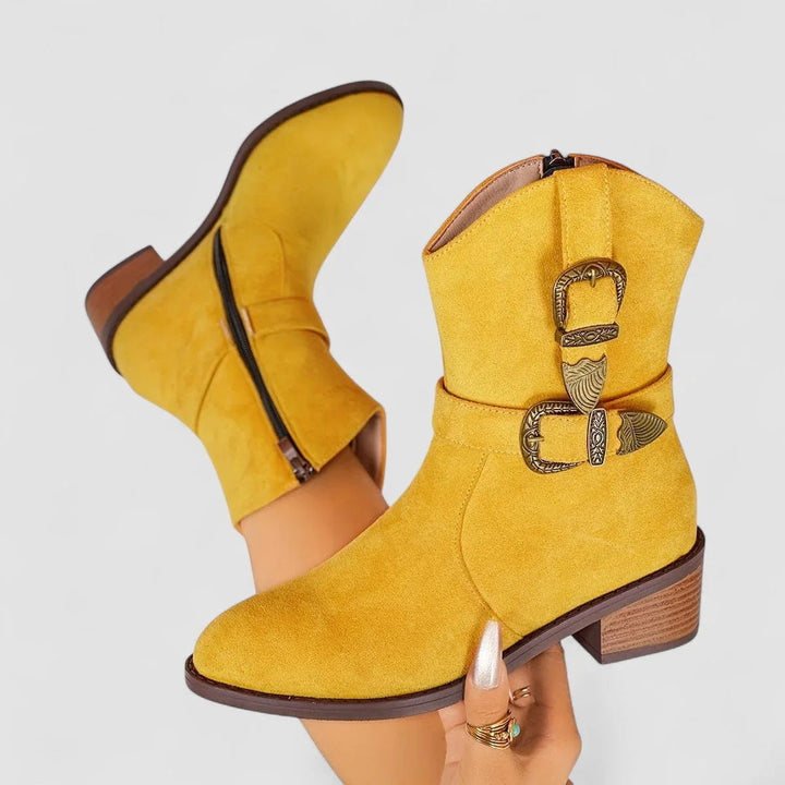 Rosa | Bottines Western Orthopédiques