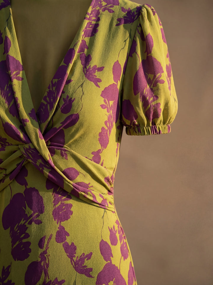 Robe Élégante en Tissu de Soie - Collection Maison Élise