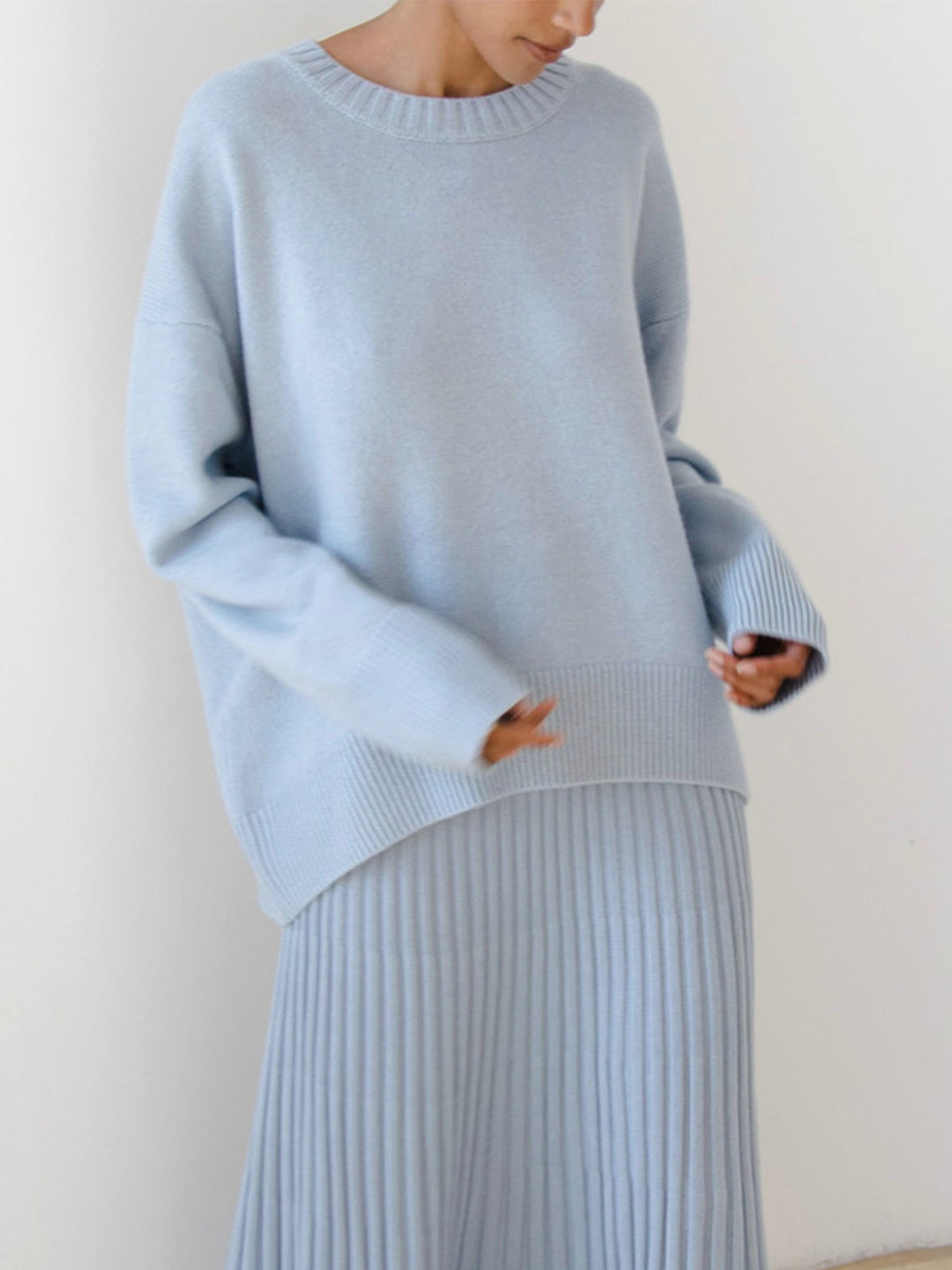 Heidi | Pull Oversize à Col Rond