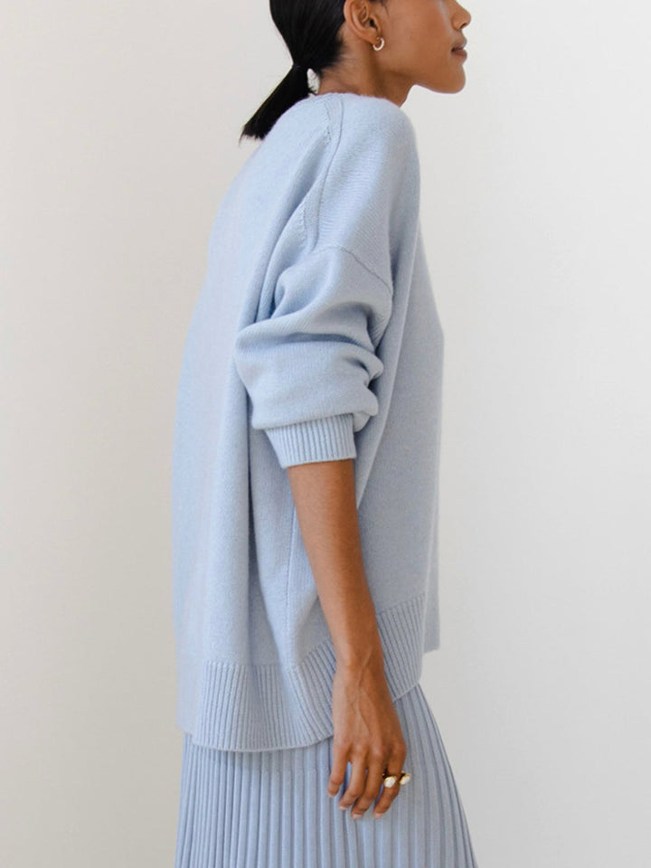 Heidi | Pull Oversize à Col Rond