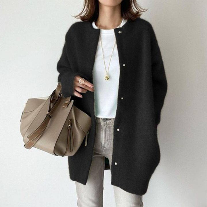 Cardigan femme en cachemire doux – élégant, léger et chaud pour un style raffiné