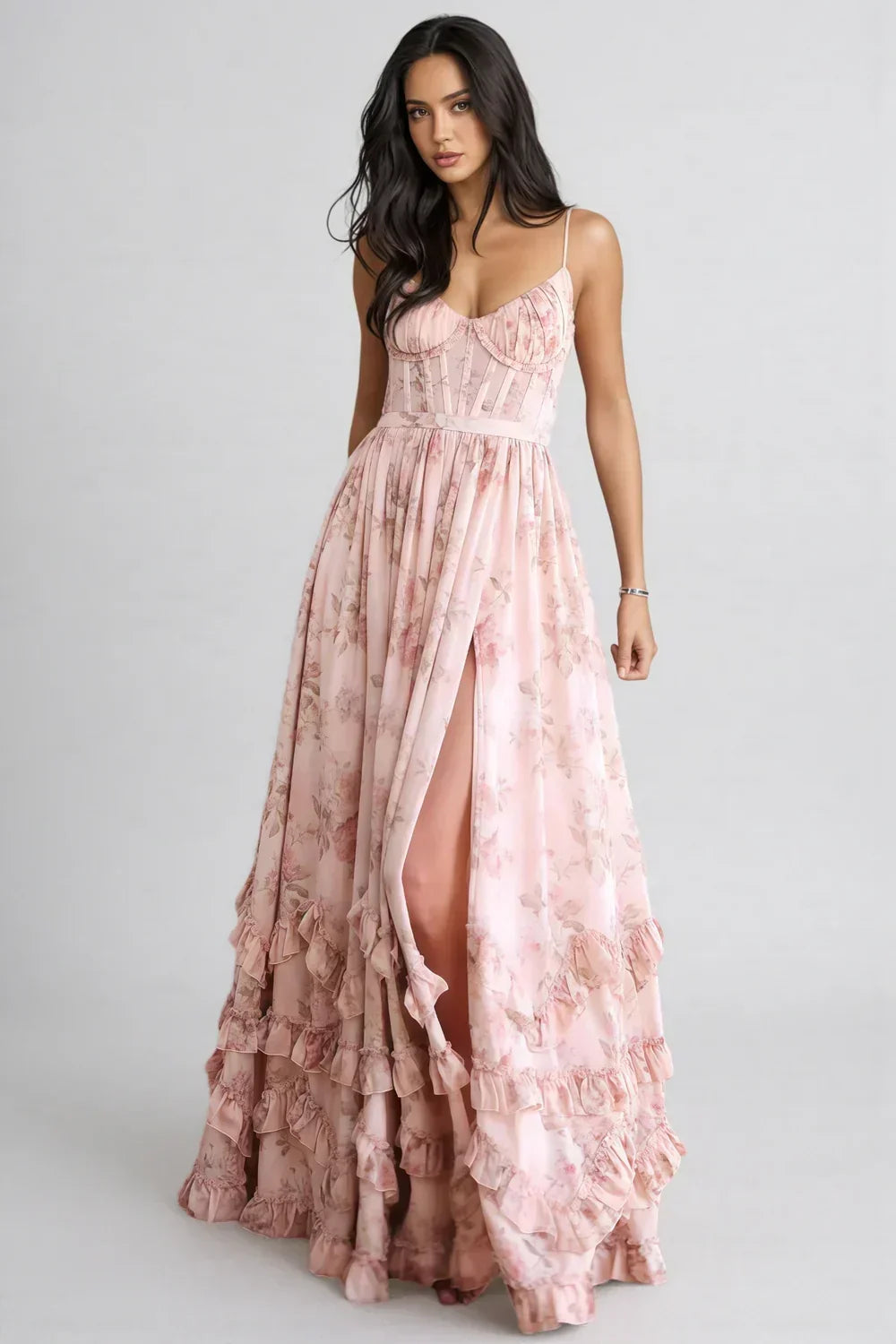 Robe Violetta | Silhouette Élégante et Envoûtante