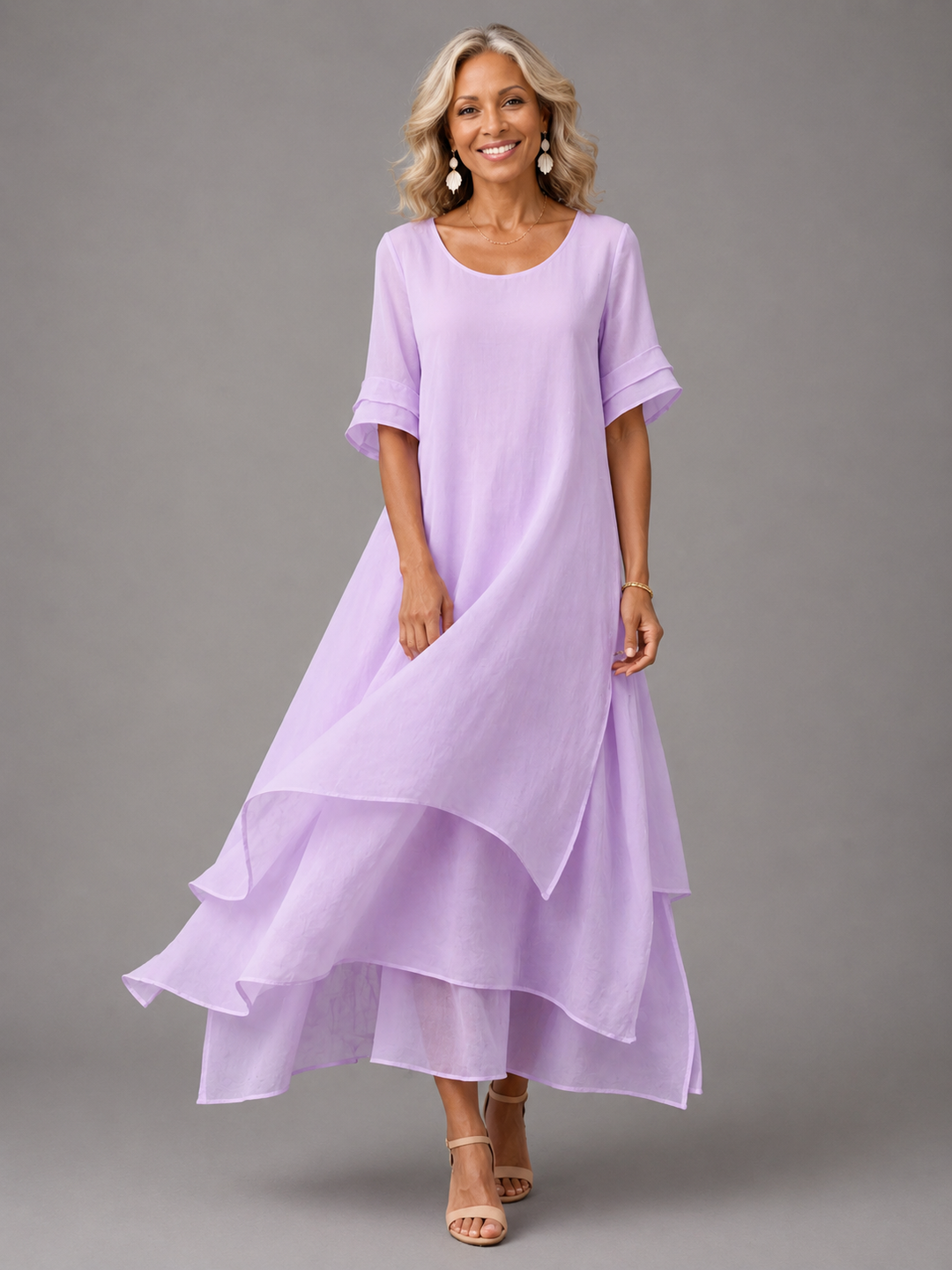 Liora | Robe Longue Fluide et Gracieuse