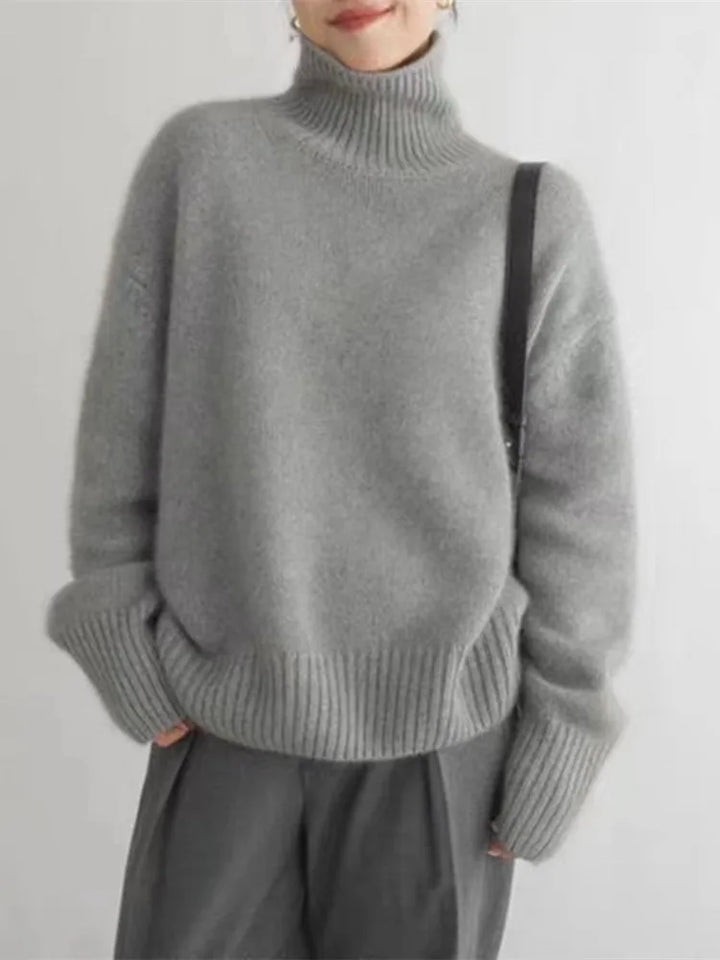 Pull Col Roulé Oversize Nathalie