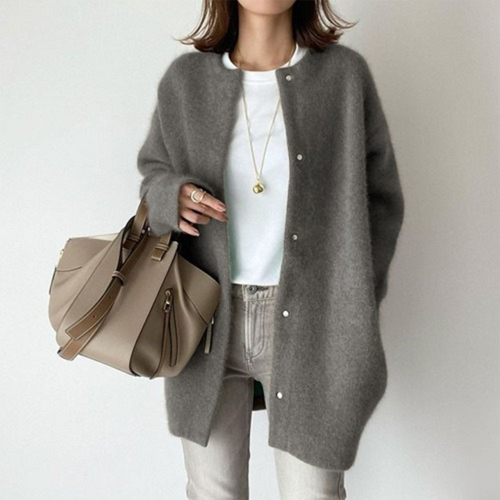 Cardigan femme en cachemire doux – élégant, léger et chaud pour un style raffiné