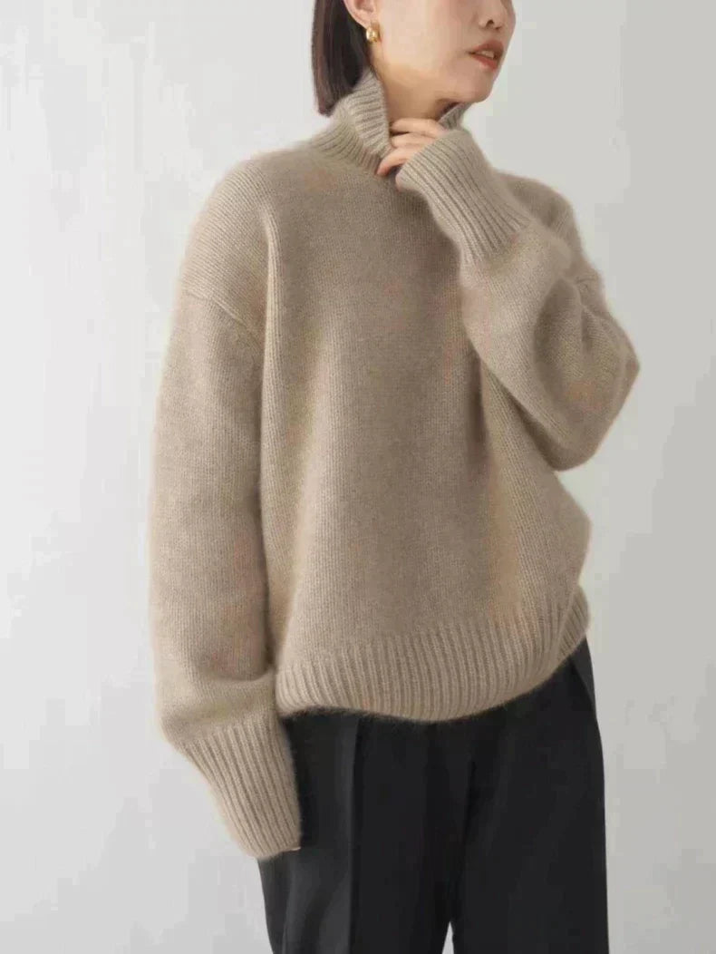 Pull Col Roulé Oversize Nathalie