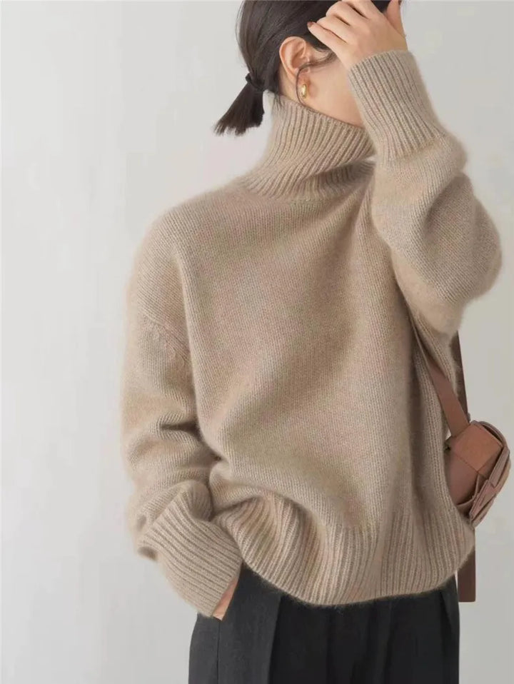 Pull Col Roulé Oversize Nathalie