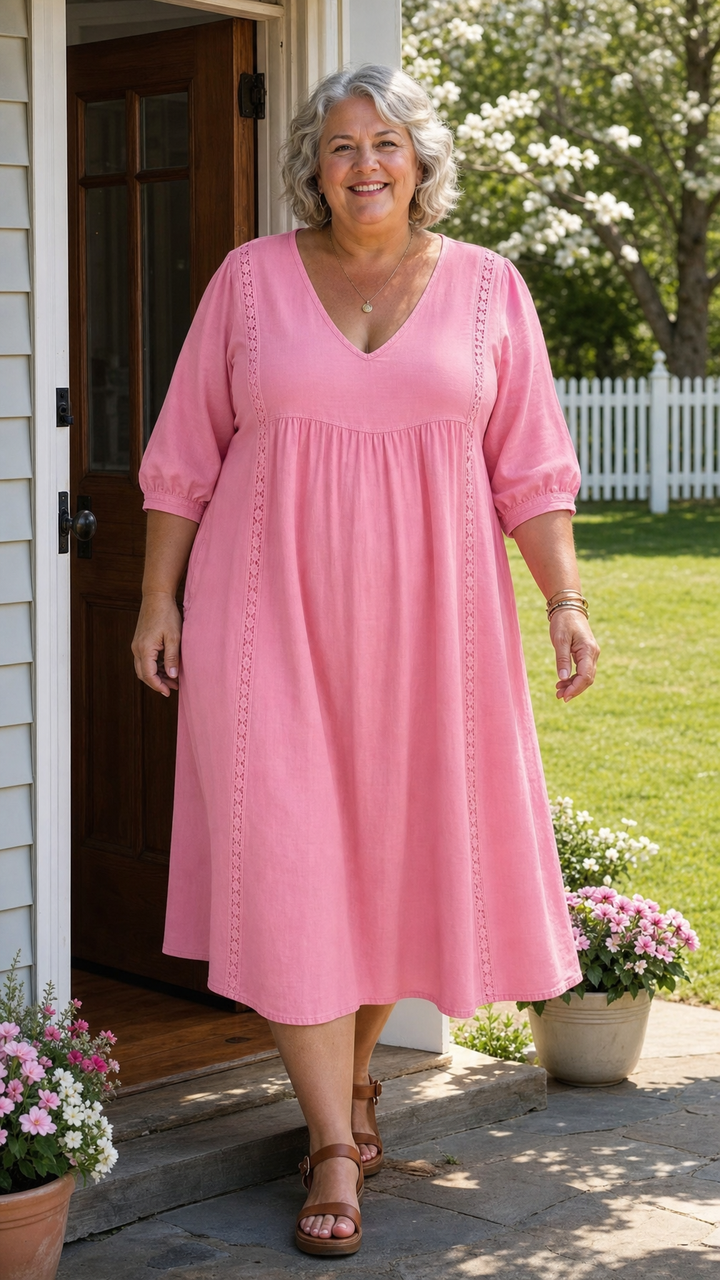 Juliette | Robe Longue Trapèze Élégante