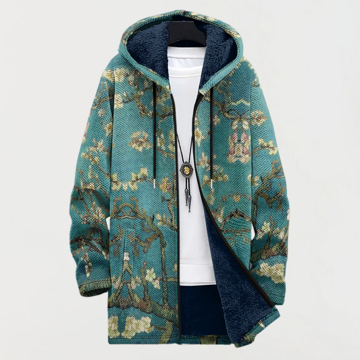 Robin | Manteau de Design Floral Artistique