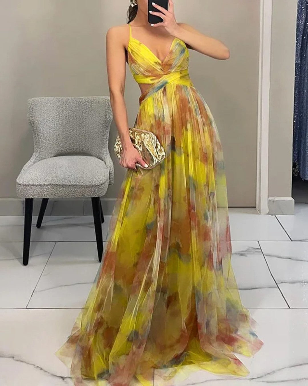 Robe Marbella en Soie Élégante – Maison Élise