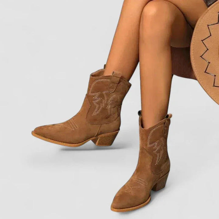 Lillian | Bottines Western Orthopédiques