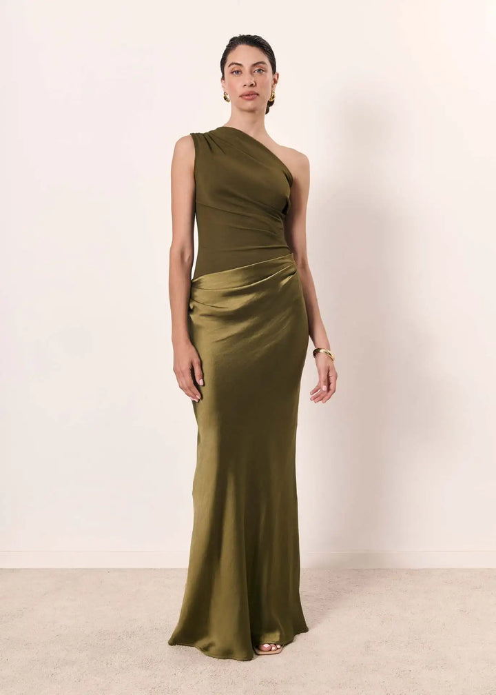 Sophia | Robe Longue Satinée
