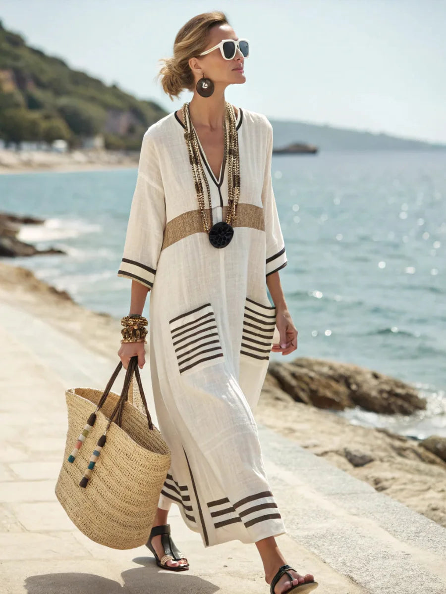 Vera | Robe Fluide Esprit Bord de Mer