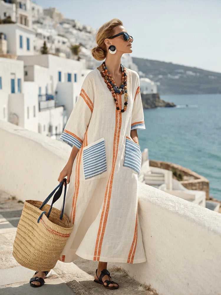 Vera | Robe Fluide Esprit Bord de Mer