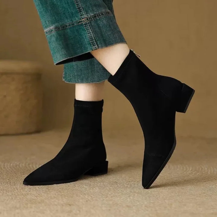 Tina | Bottines Élégantes à Talon Confort