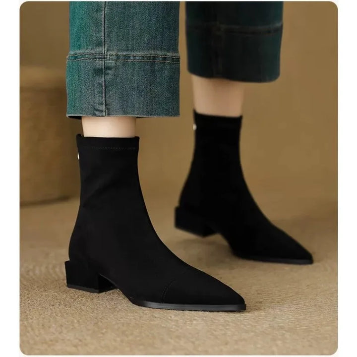 Tina | Bottines Élégantes à Talon Confort