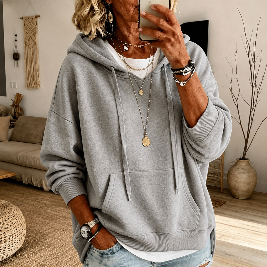Elaijah | Pull Gris Clair