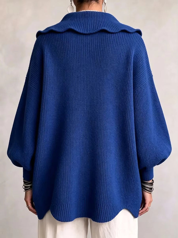 Candide | Ribbed Knit Button Cardigan
