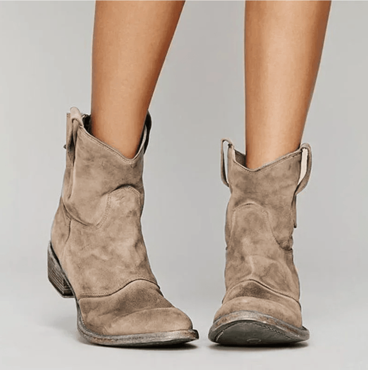 Hailey | Bottines Orthopédiques en Daim